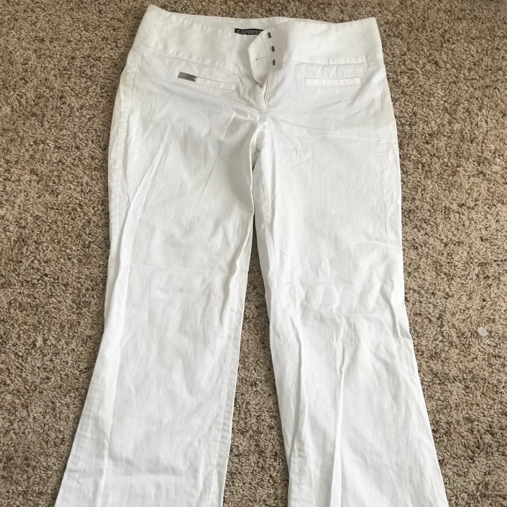 Express White Dress Pants